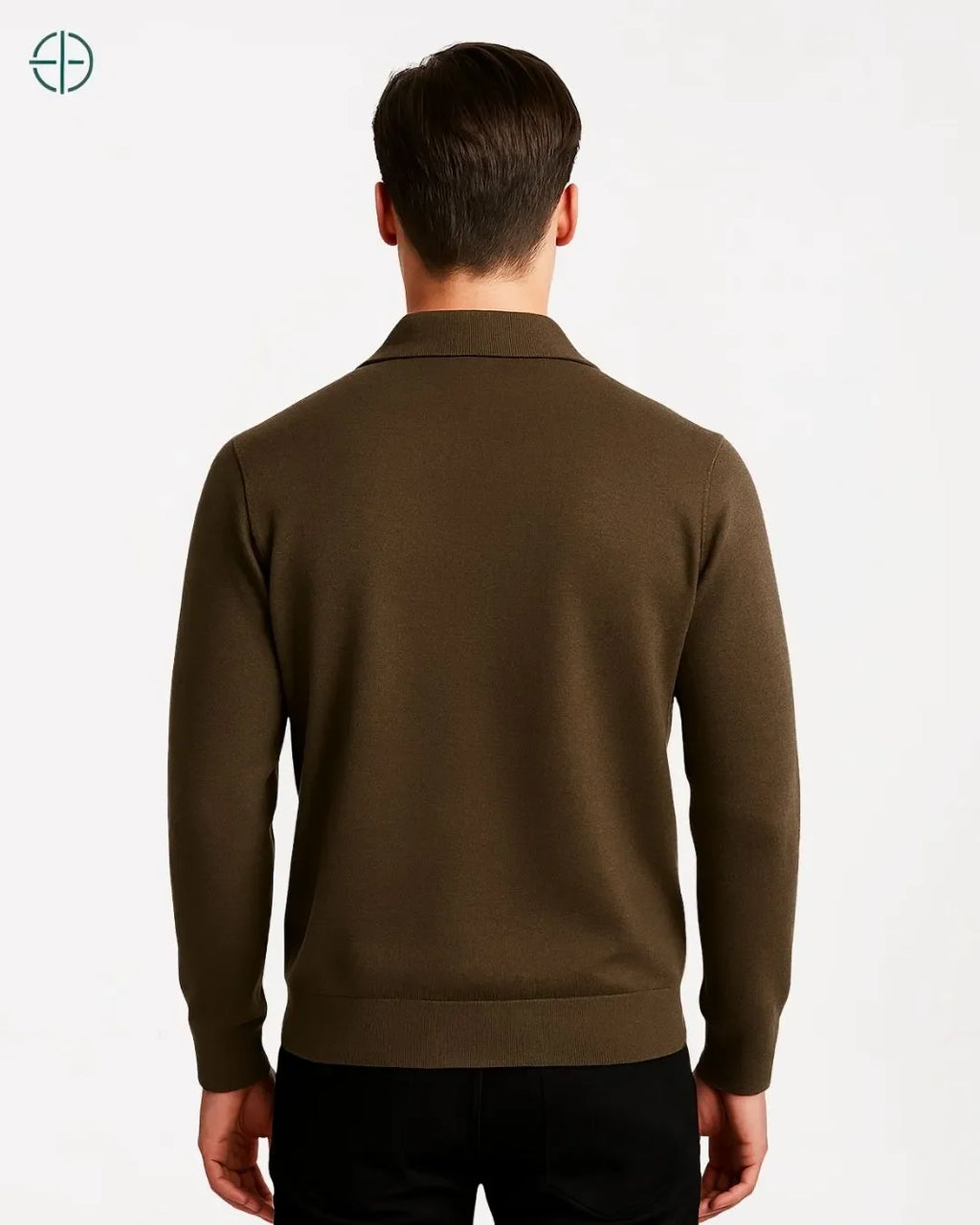 Cardigan Lapela 100% Caxemira Masculino | Rest Money™