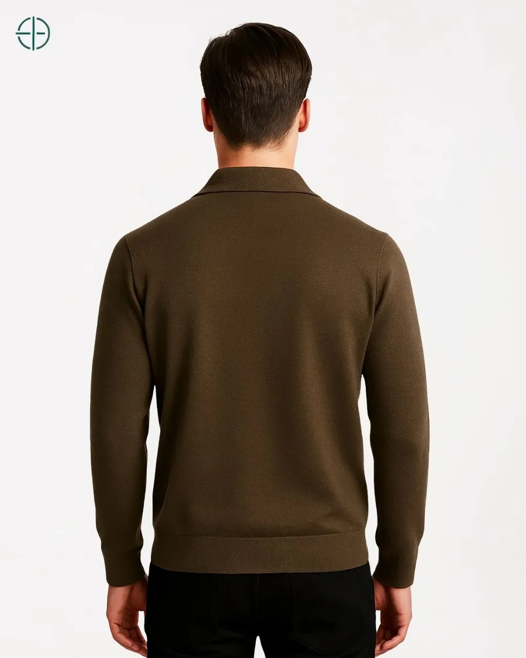 Cardigan Lapela 100% Caxemira Masculino | Rest Money™