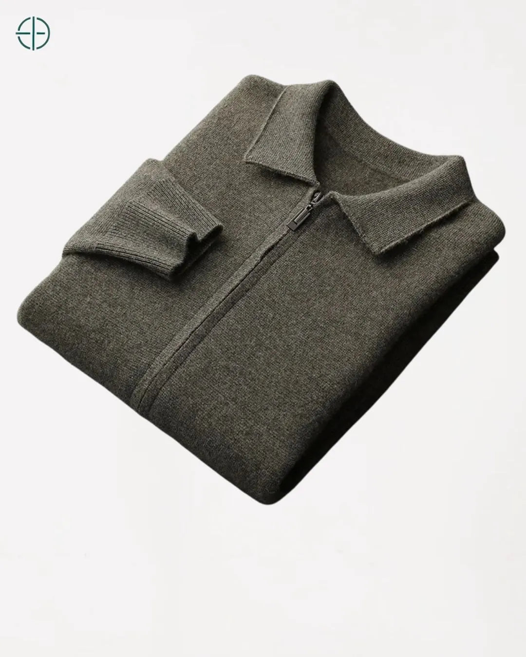 Cardigan Lapela 100% Caxemira Masculino | Rest Money™