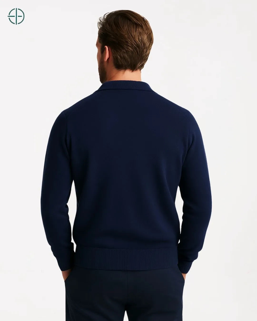 Cardigan Lapela 100% Caxemira Masculino | Rest Money™