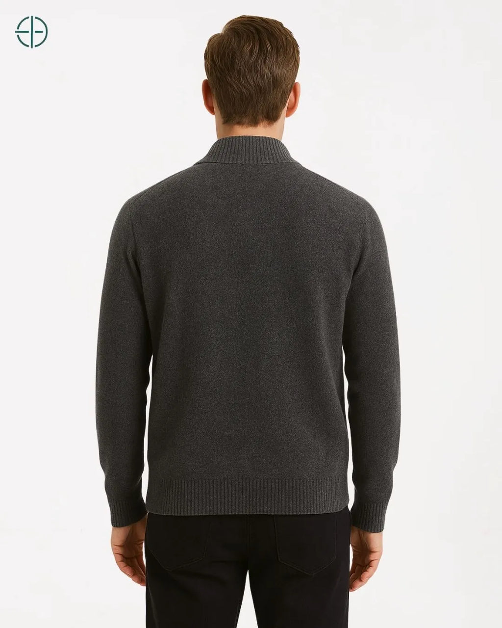 Cardigan Masculino Manga Longa 100% Caxemira | Rest Money™