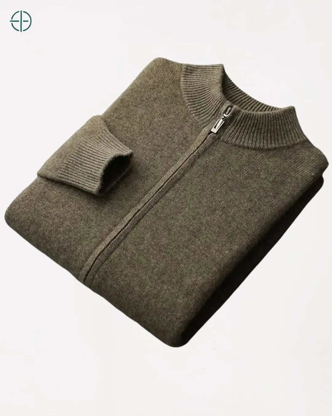 Cardigan Masculino Manga Longa 100% Caxemira | Rest Money™