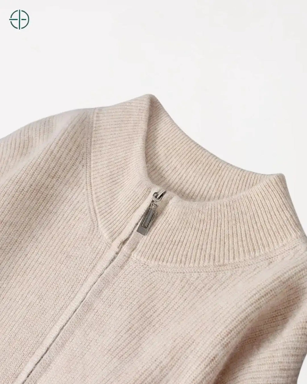 Casaco Masculino Zíper 100% Caxemira | Rest Money™