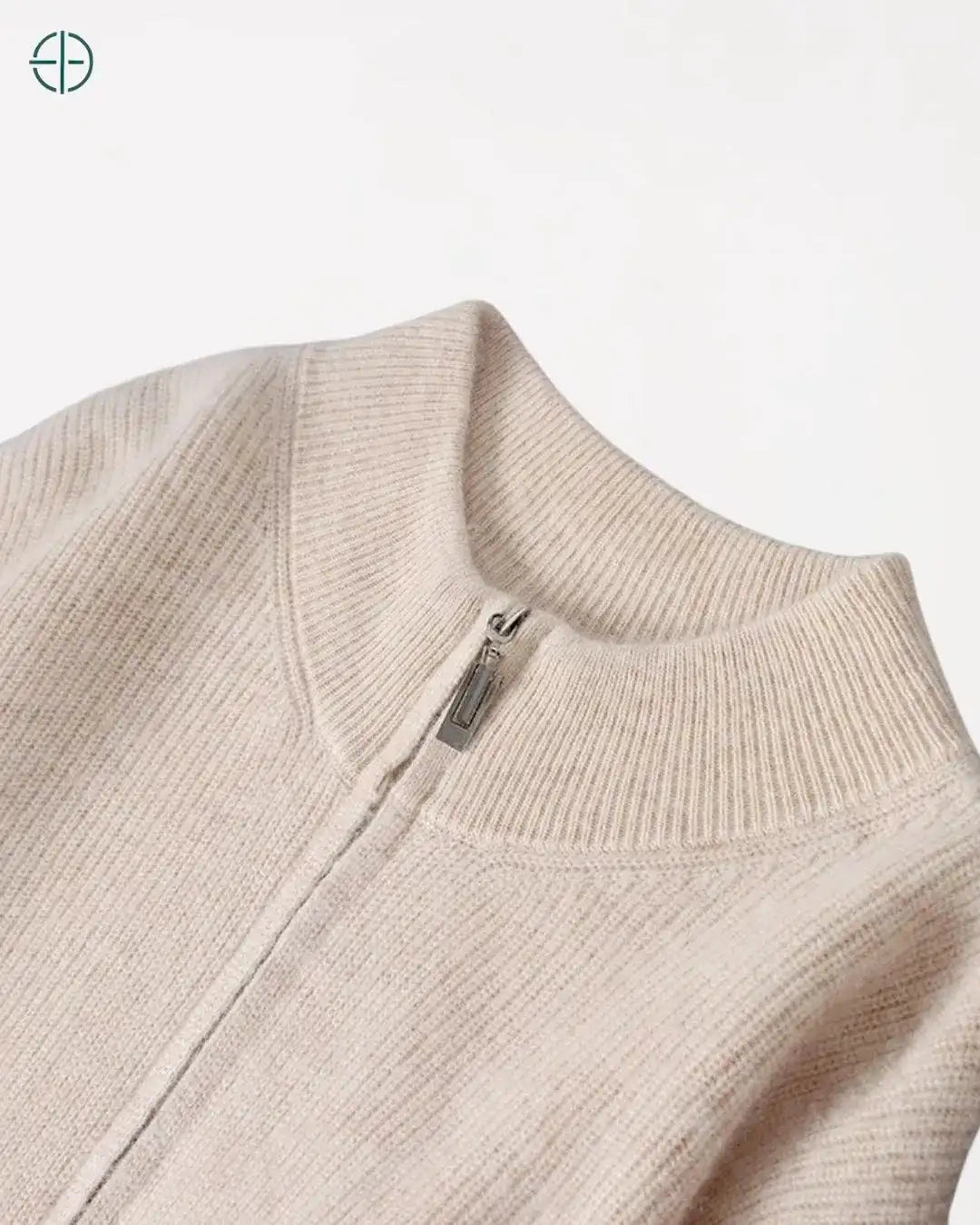 Casaco Masculino Zíper 100% Caxemira | Rest Money™