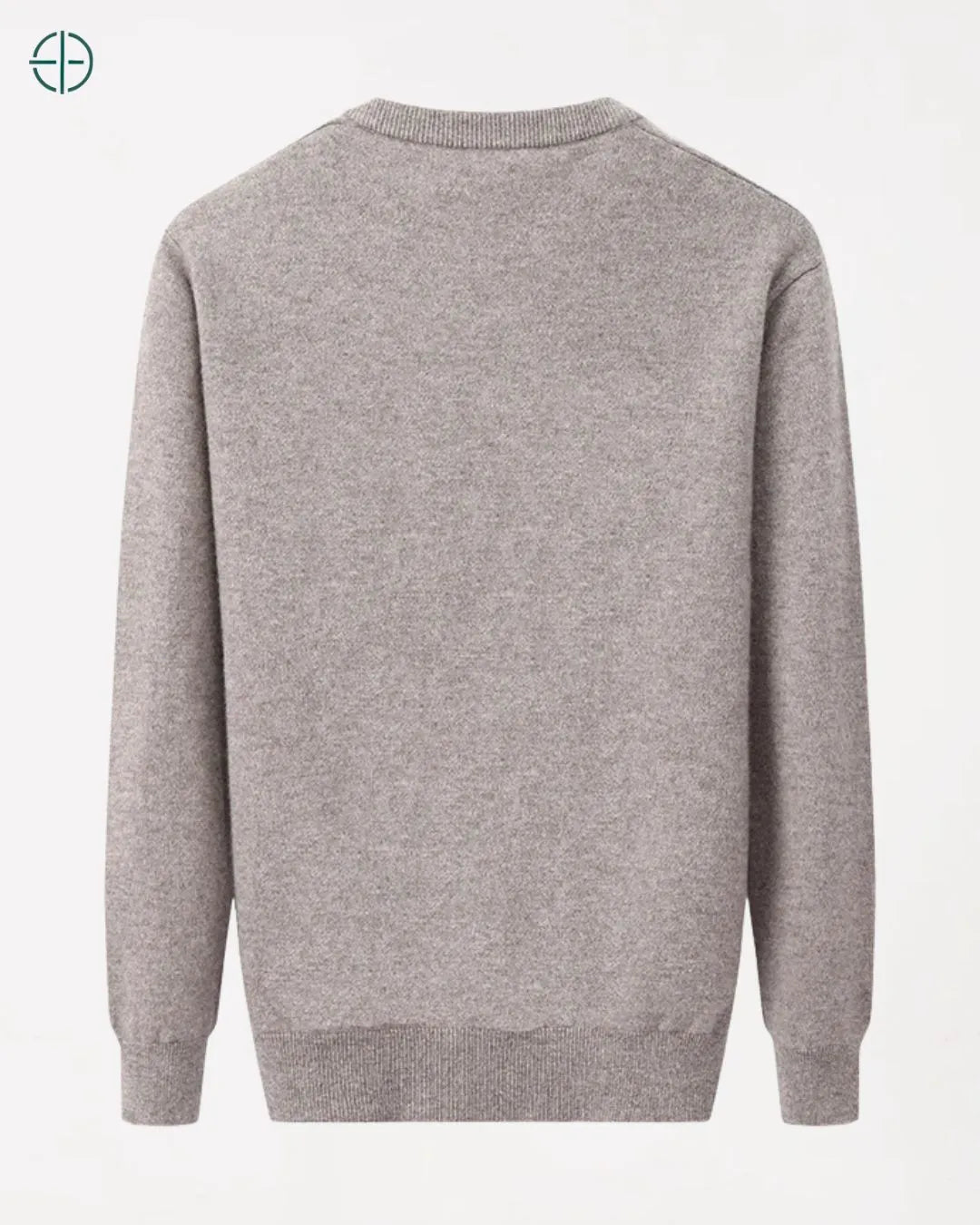 Casaco Engrossado Gola V 100% Caxemira | Rest Money™