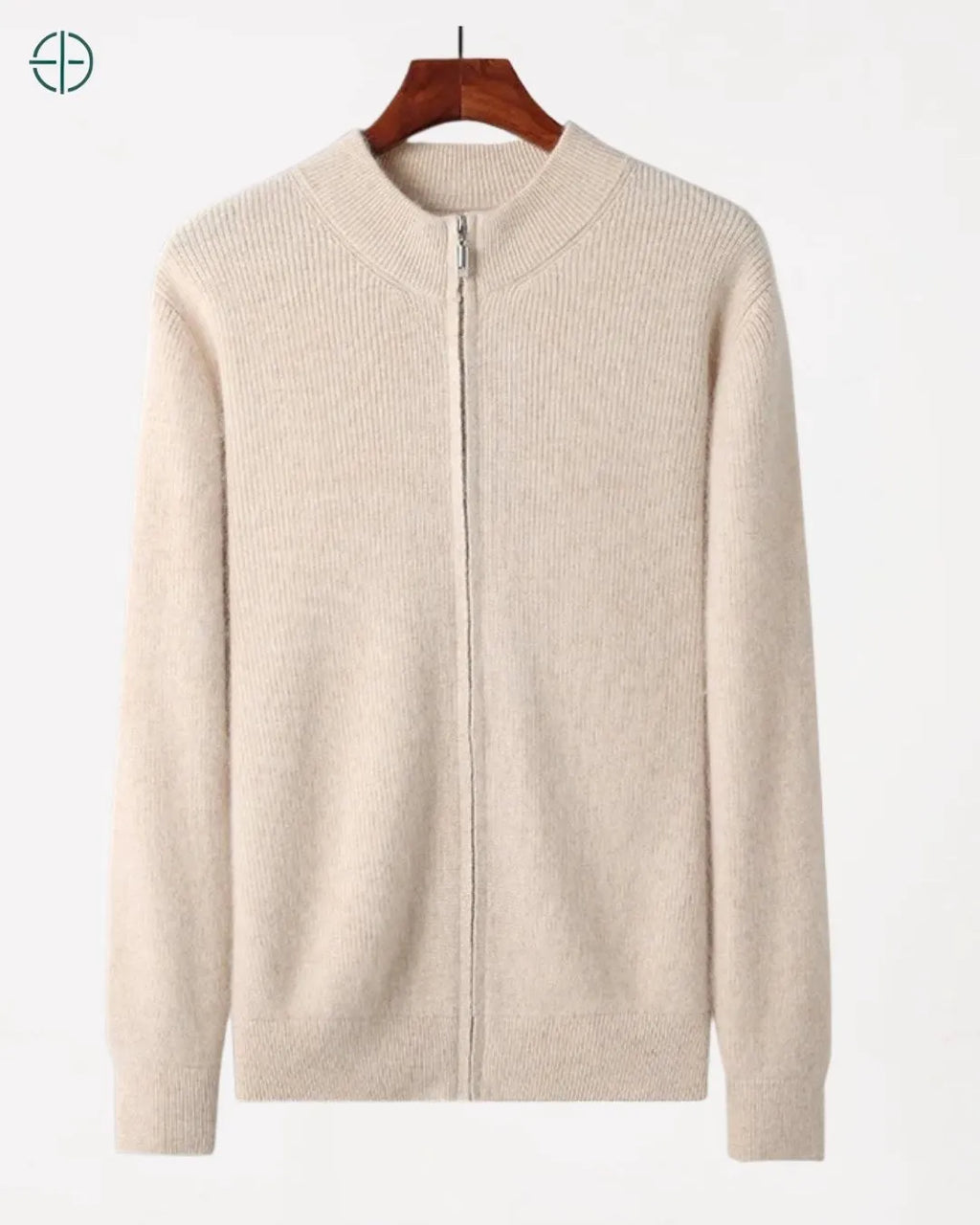 Casaco Masculino Zíper 100% Caxemira | Rest Money™