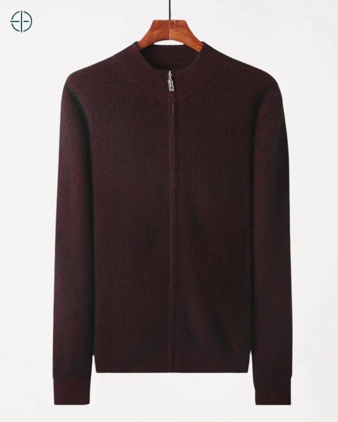 Casaco Masculino Zíper 100% Caxemira | Rest Money™