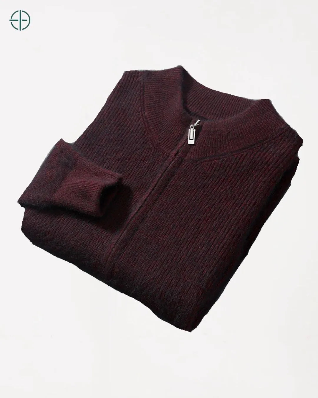 Casaco Masculino Zíper 100% Caxemira | Rest Money™