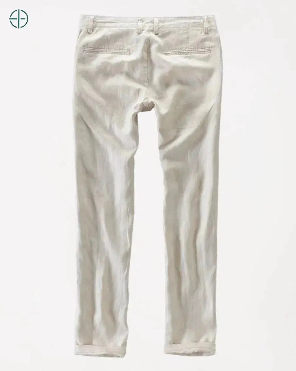 Calça 100% Linho Bege Masculina | Rest Money™