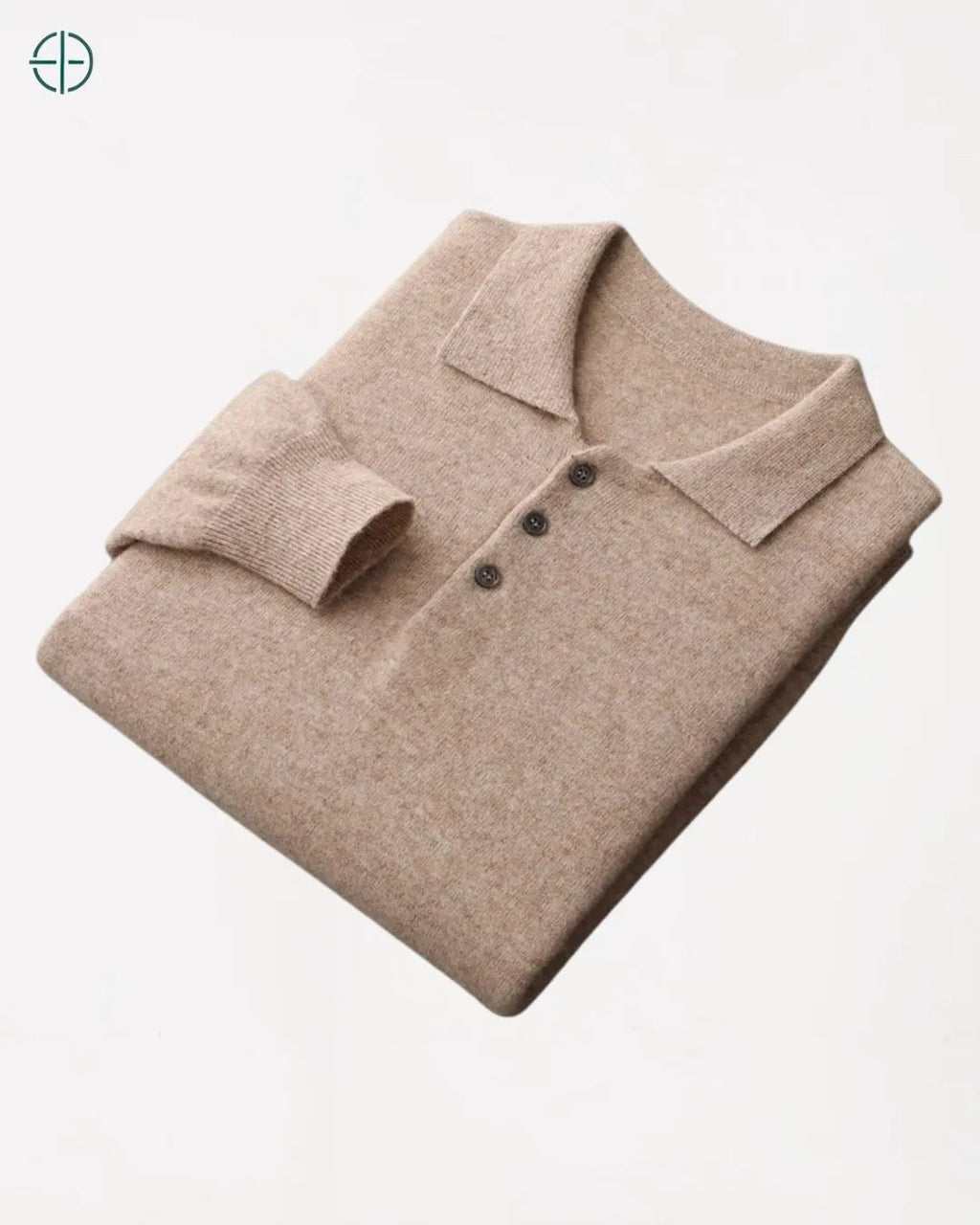 Polo 3 Botões Masculina 100% Caxemira | Rest Money™