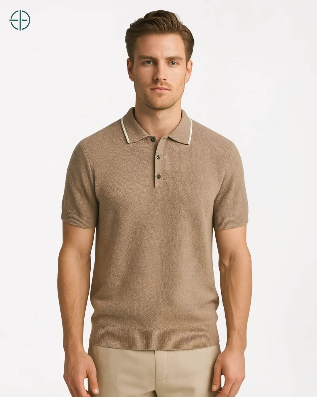 Polo 2 Botões 100% Caxemira Old Money | Rest Money™