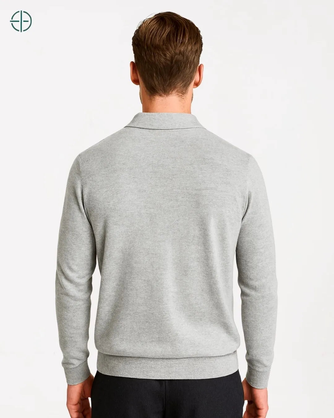 Polo 3 Botões Masculina 100% Caxemira | Rest Money™