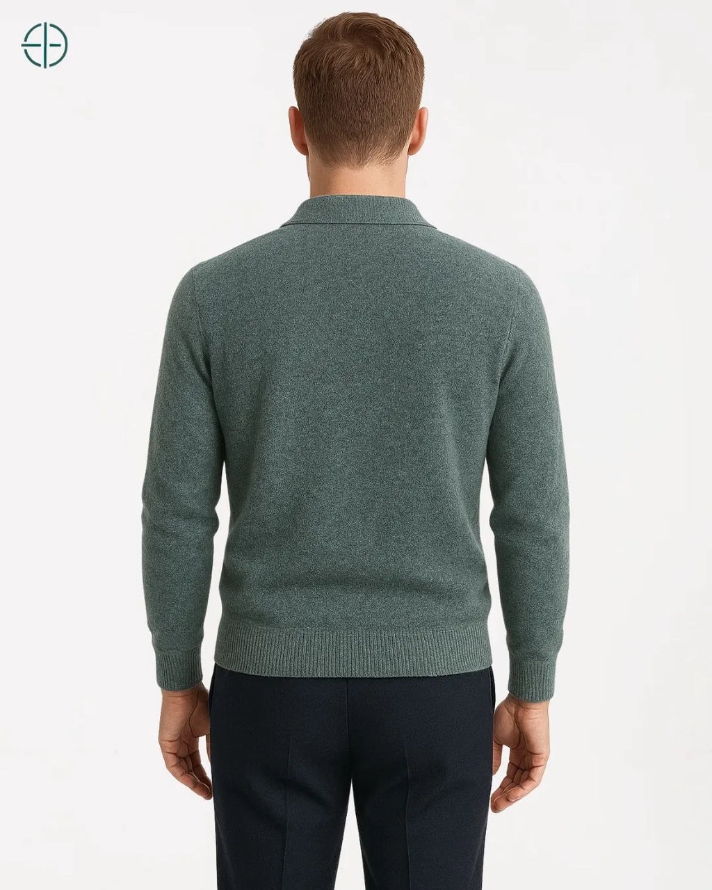 Polo 3 Botões Masculina 100% Caxemira | Rest Money™