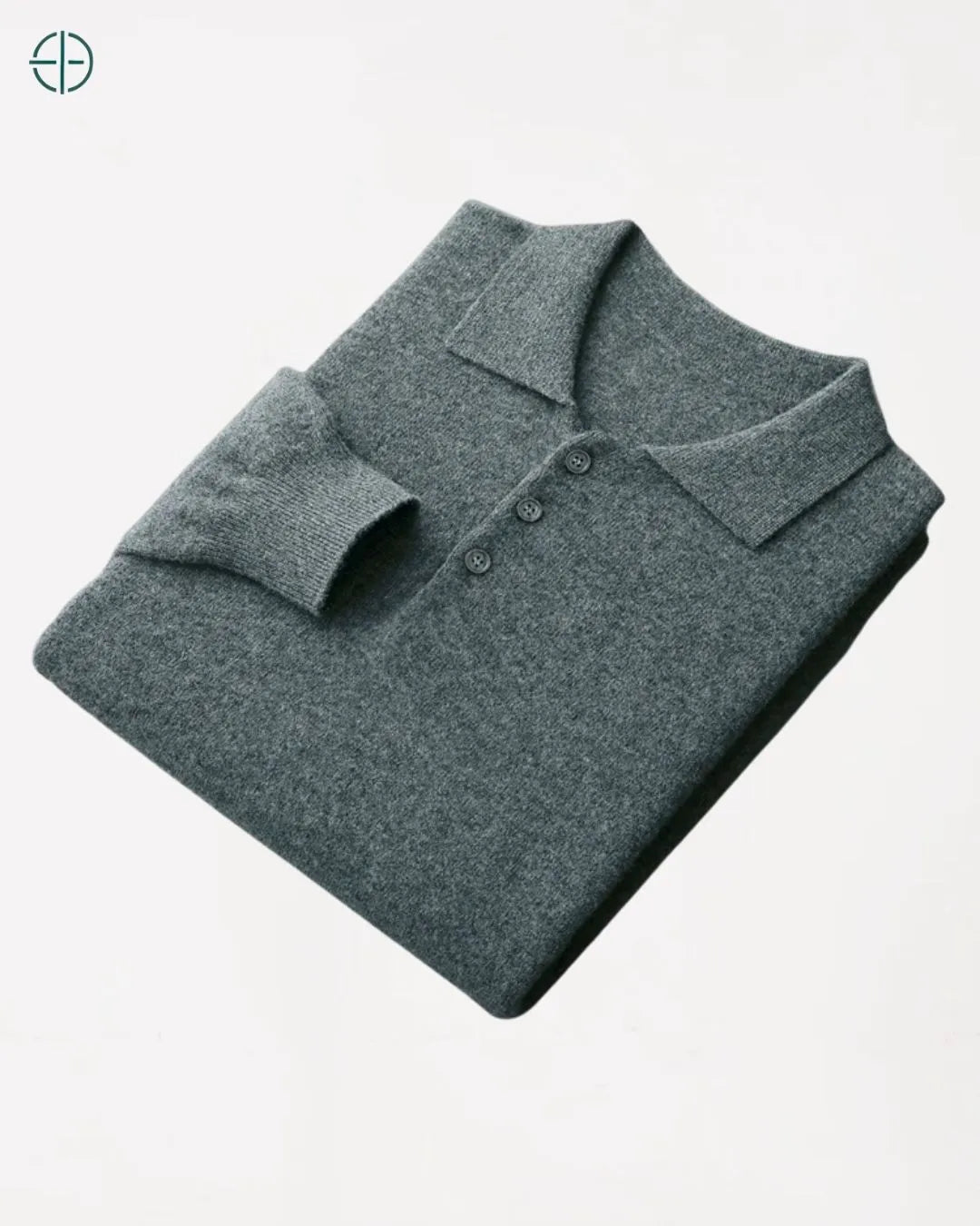 Polo 3 Botões Masculina 100% Caxemira | Rest Money™