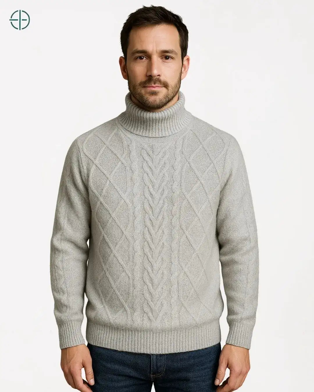 Pulôver Masculino 100% Caxemira Grosso | Rest Money™