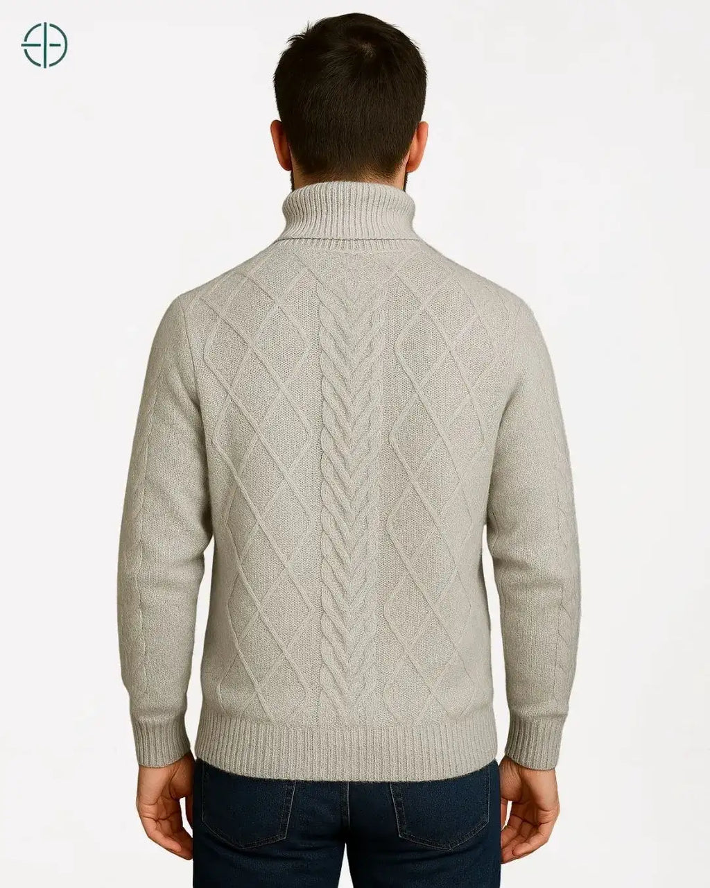 Pulôver Masculino 100% Caxemira Grosso | Rest Money™