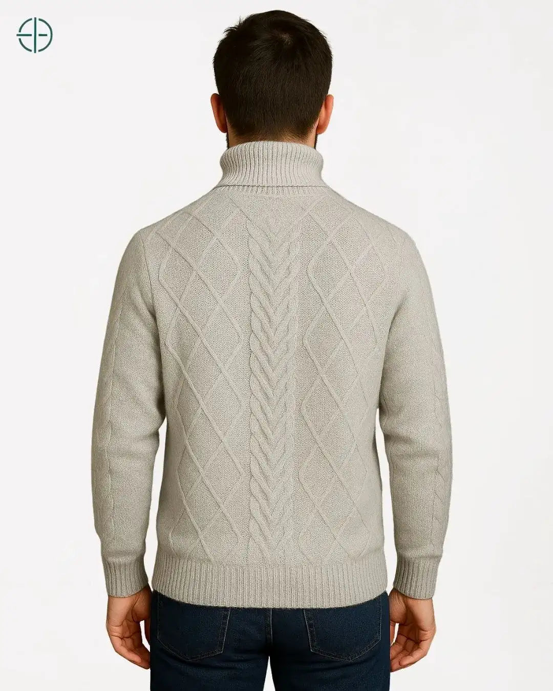 Pulôver Masculino 100% Caxemira Grosso | Rest Money™
