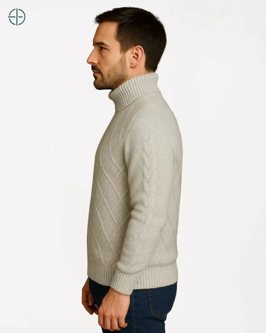 Pulôver Masculino 100% Caxemira Grosso | Rest Money™