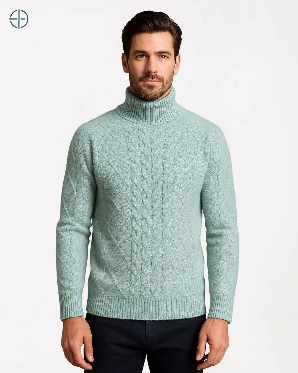 Pulôver Masculino 100% Caxemira Grosso | Rest Money™