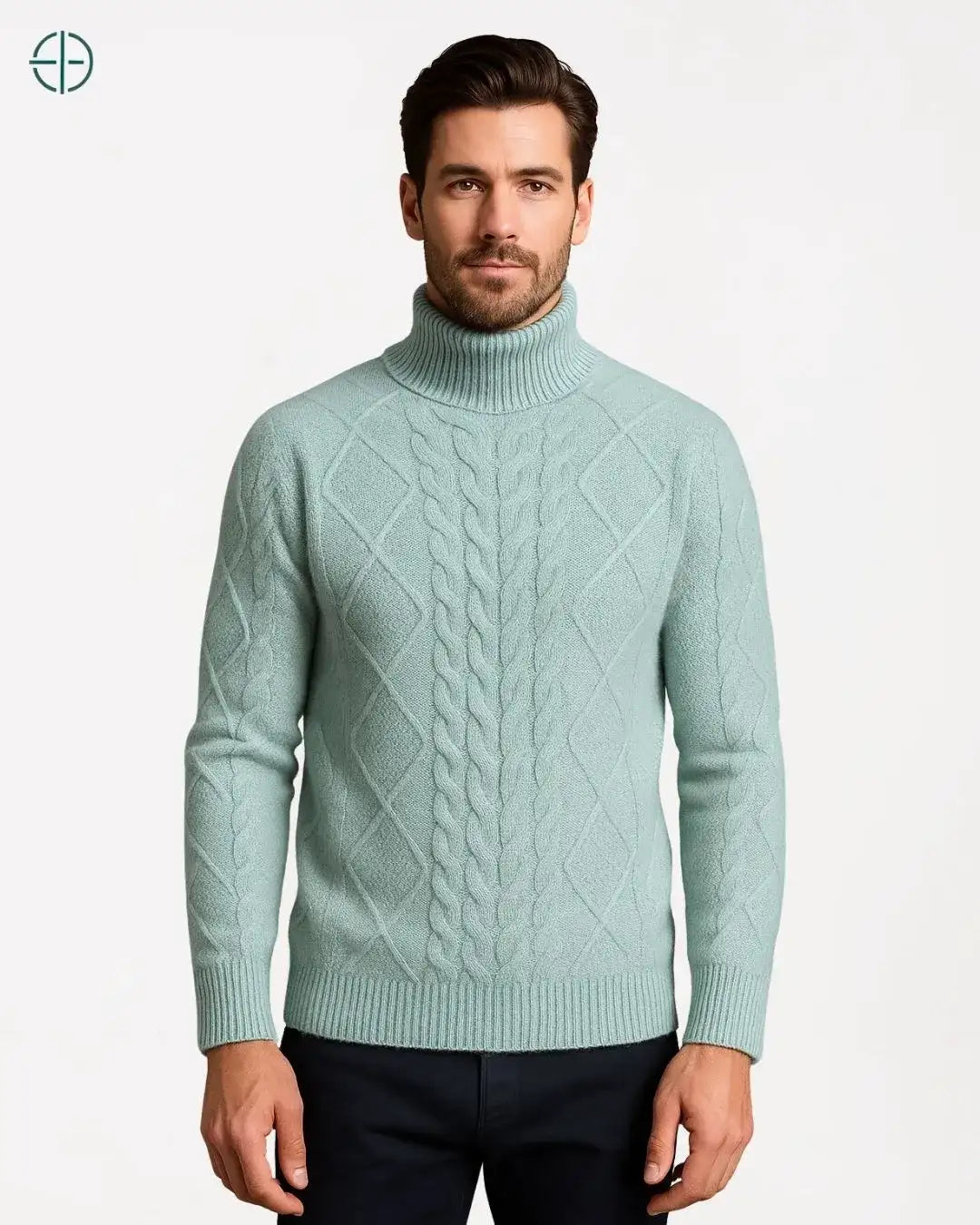 Pulôver Masculino 100% Caxemira Grosso | Rest Money™