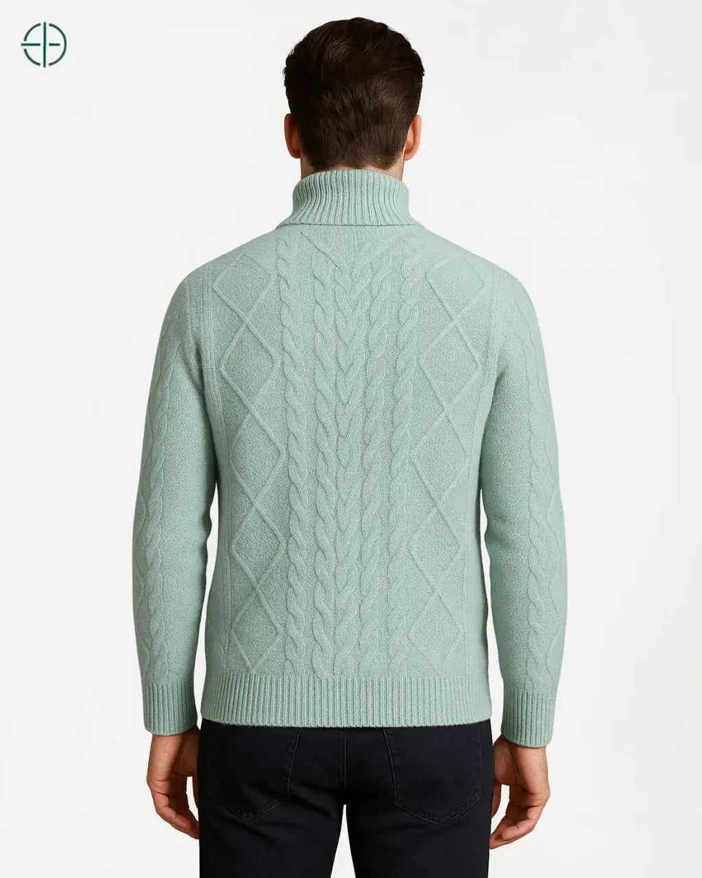 Pulôver Masculino 100% Caxemira Grosso | Rest Money™