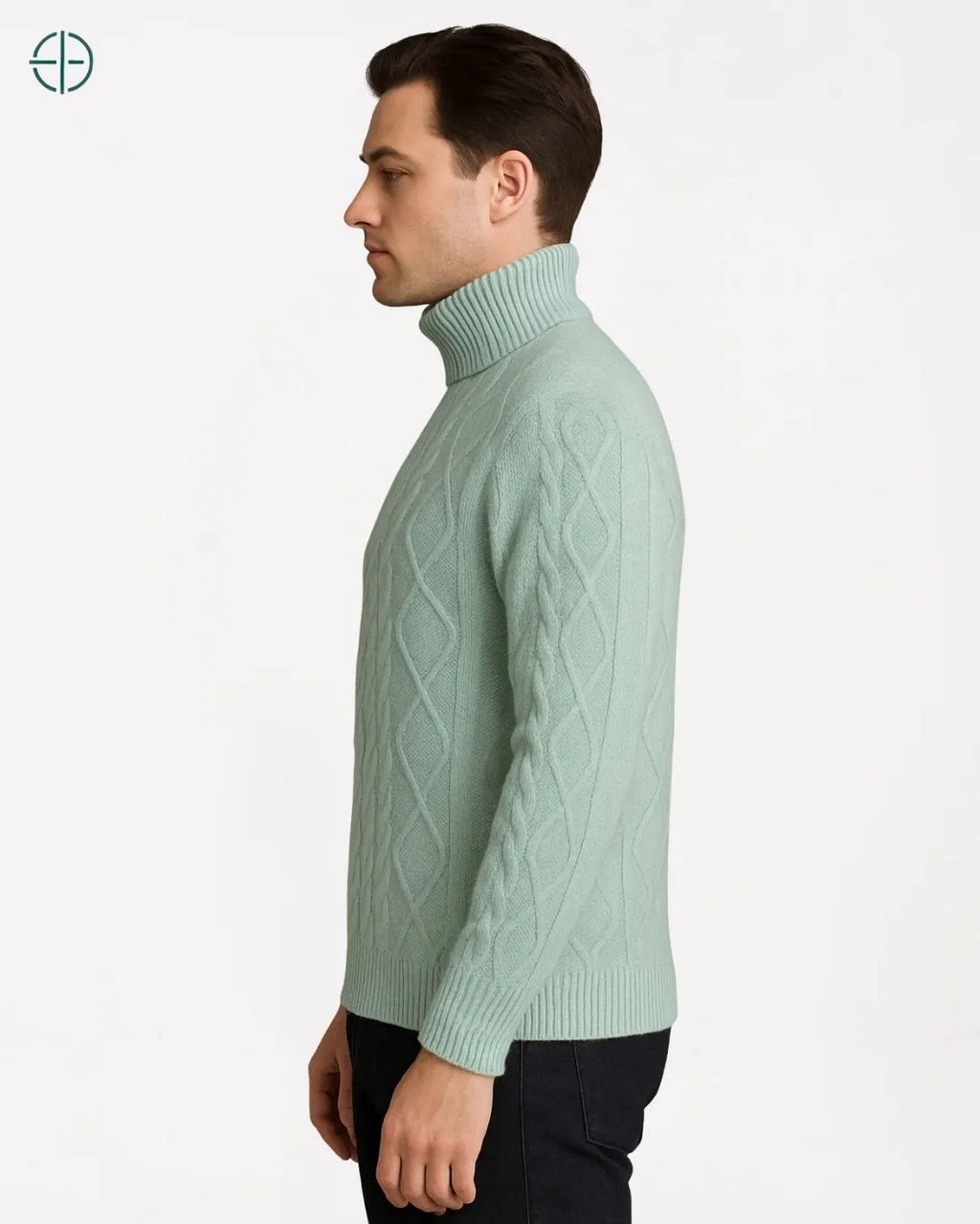 Pulôver Masculino 100% Caxemira Grosso | Rest Money™