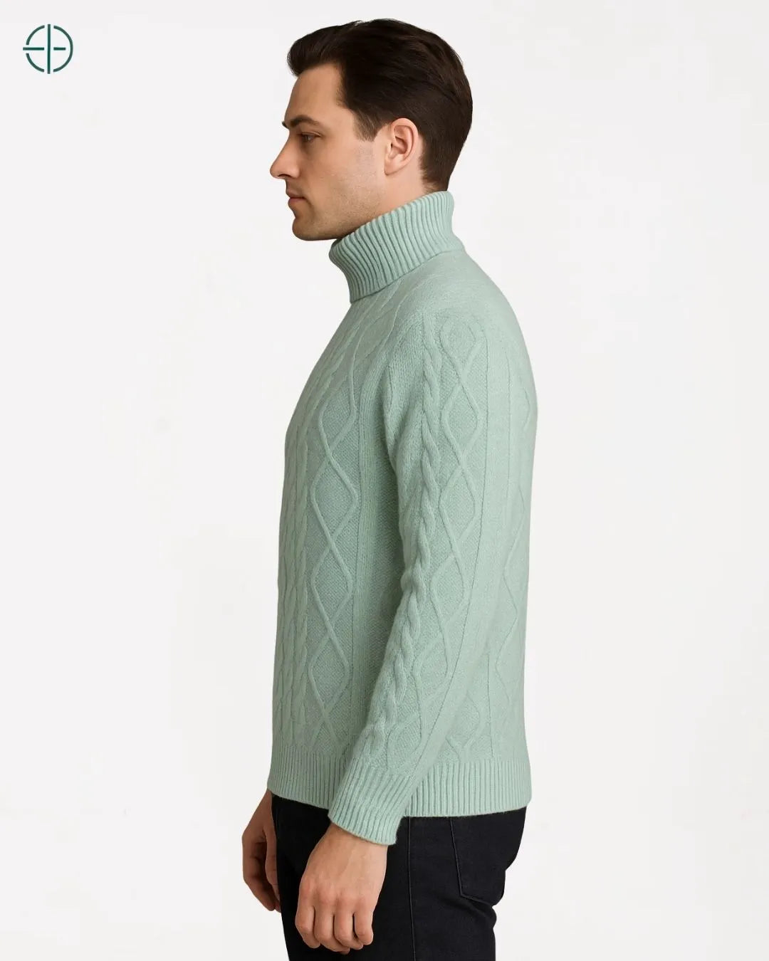 Pulôver Masculino 100% Caxemira Grosso | Rest Money™