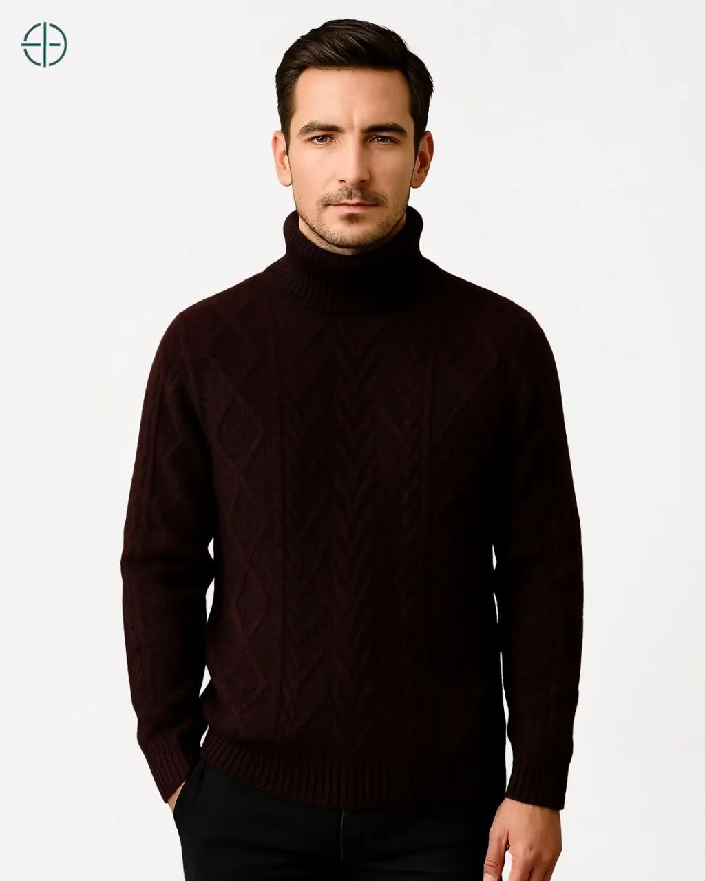 Pulôver Masculino 100% Caxemira Grosso | Rest Money™