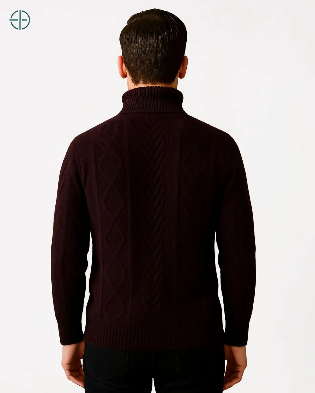 Pulôver Masculino 100% Caxemira Grosso | Rest Money™