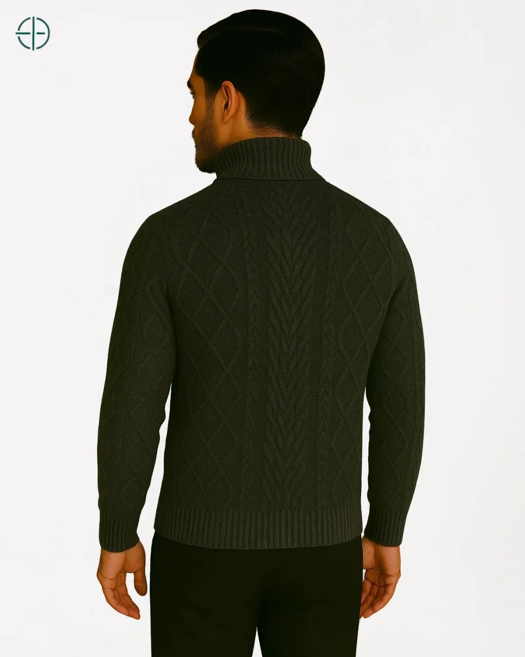 Pulôver Masculino 100% Caxemira Grosso | Rest Money™