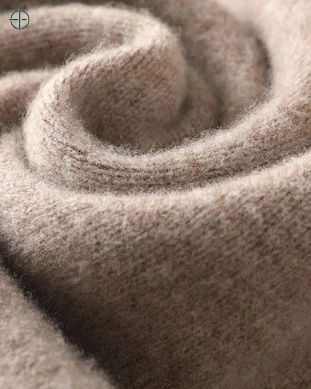 Pulôver Meio Zíper 100% Caxemira | Rest Money™