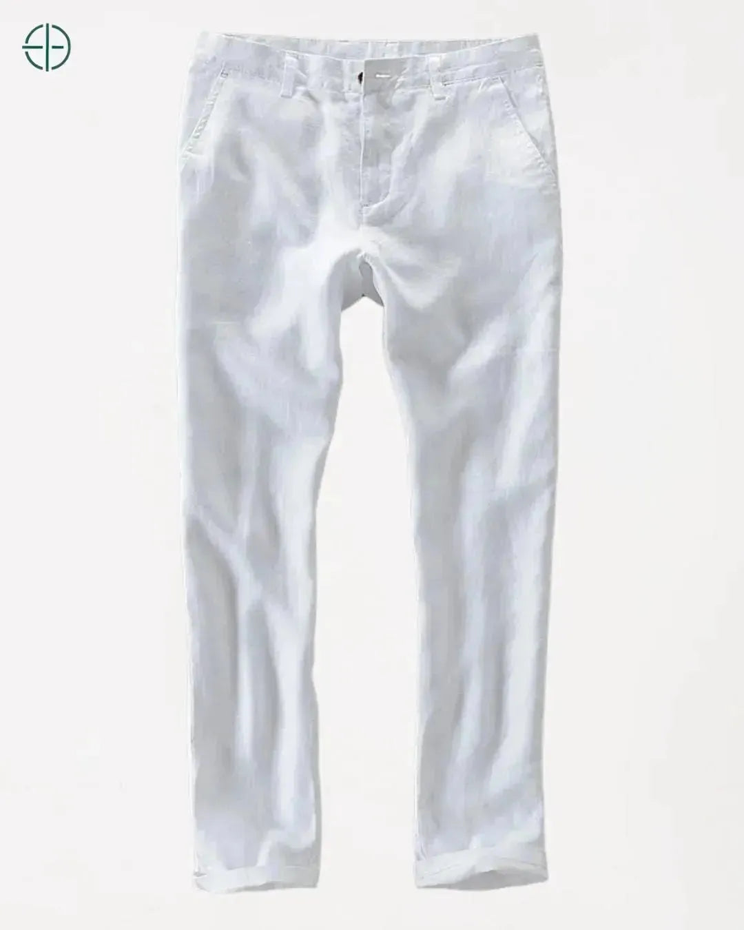 Calça 100% Linho Branca Masculina | Rest Money™