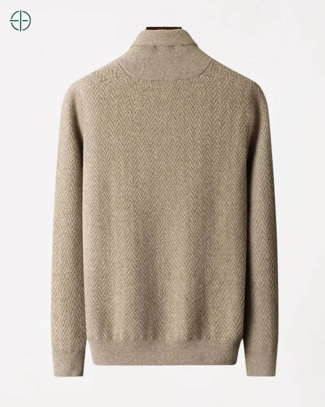 Suéter Estruturado 2 Botões 100% Caxemira | Rest Money™