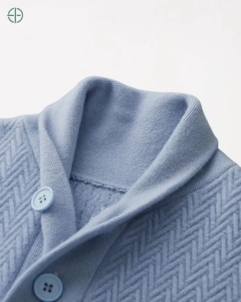 Suéter Estruturado 2 Botões 100% Caxemira | Rest Money™