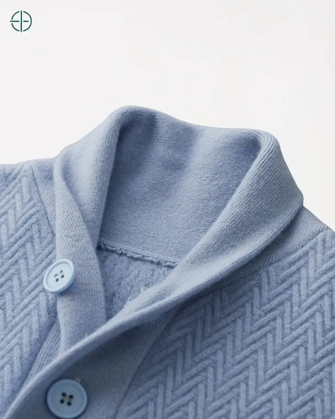 Suéter Estruturado 2 Botões 100% Caxemira | Rest Money™