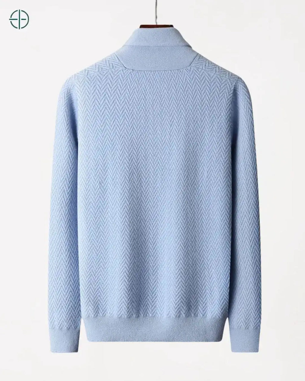 Suéter Estruturado 2 Botões 100% Caxemira | Rest Money™