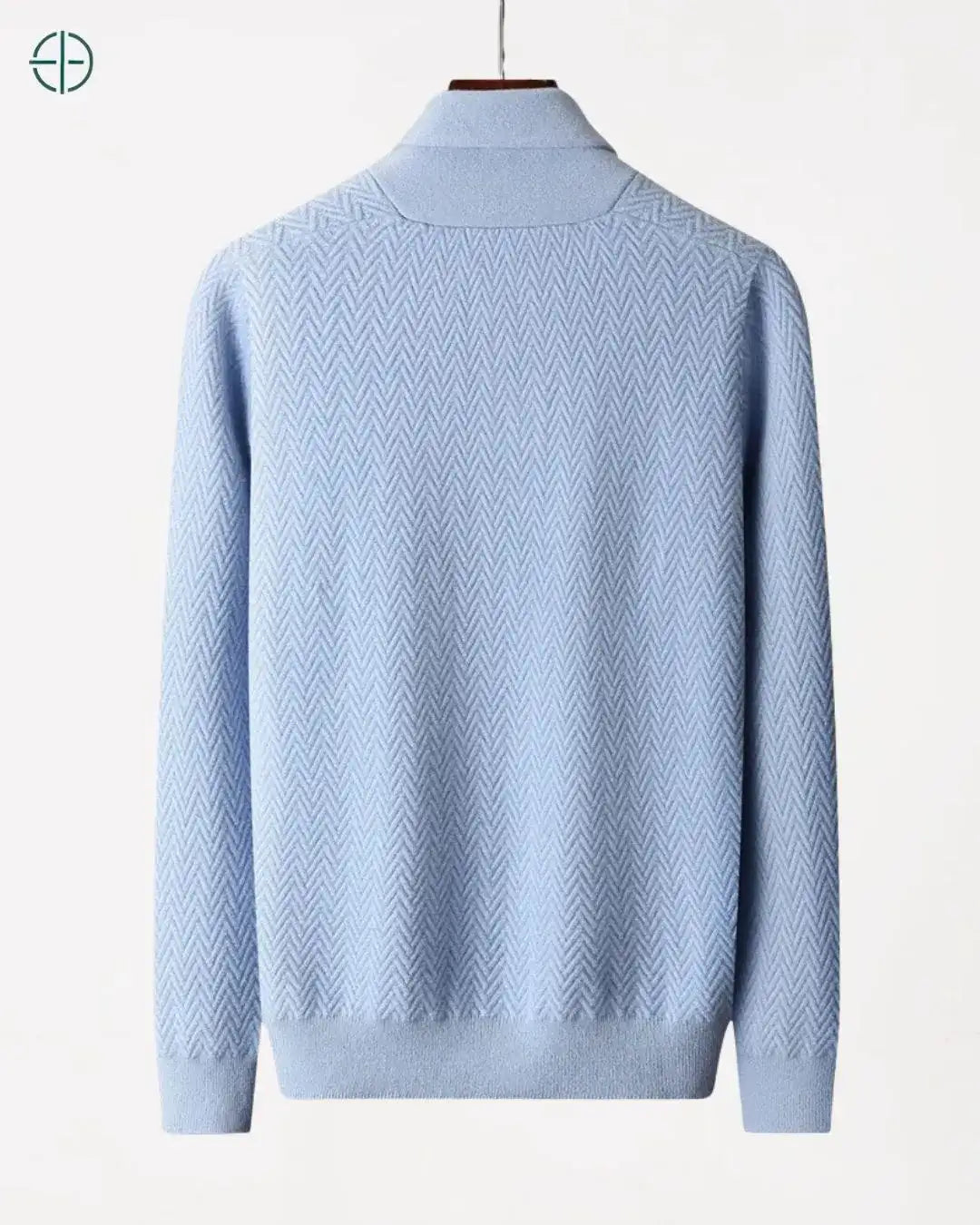 Suéter Estruturado 2 Botões 100% Caxemira | Rest Money™