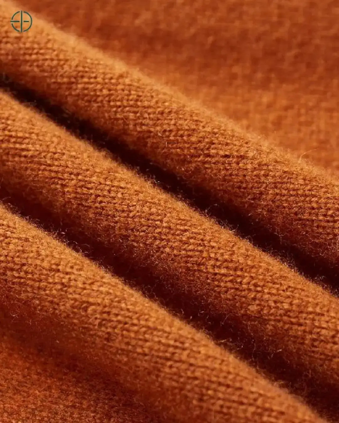 Suéter Gola Alta Grosso 100% Caxemira | Rest Money™