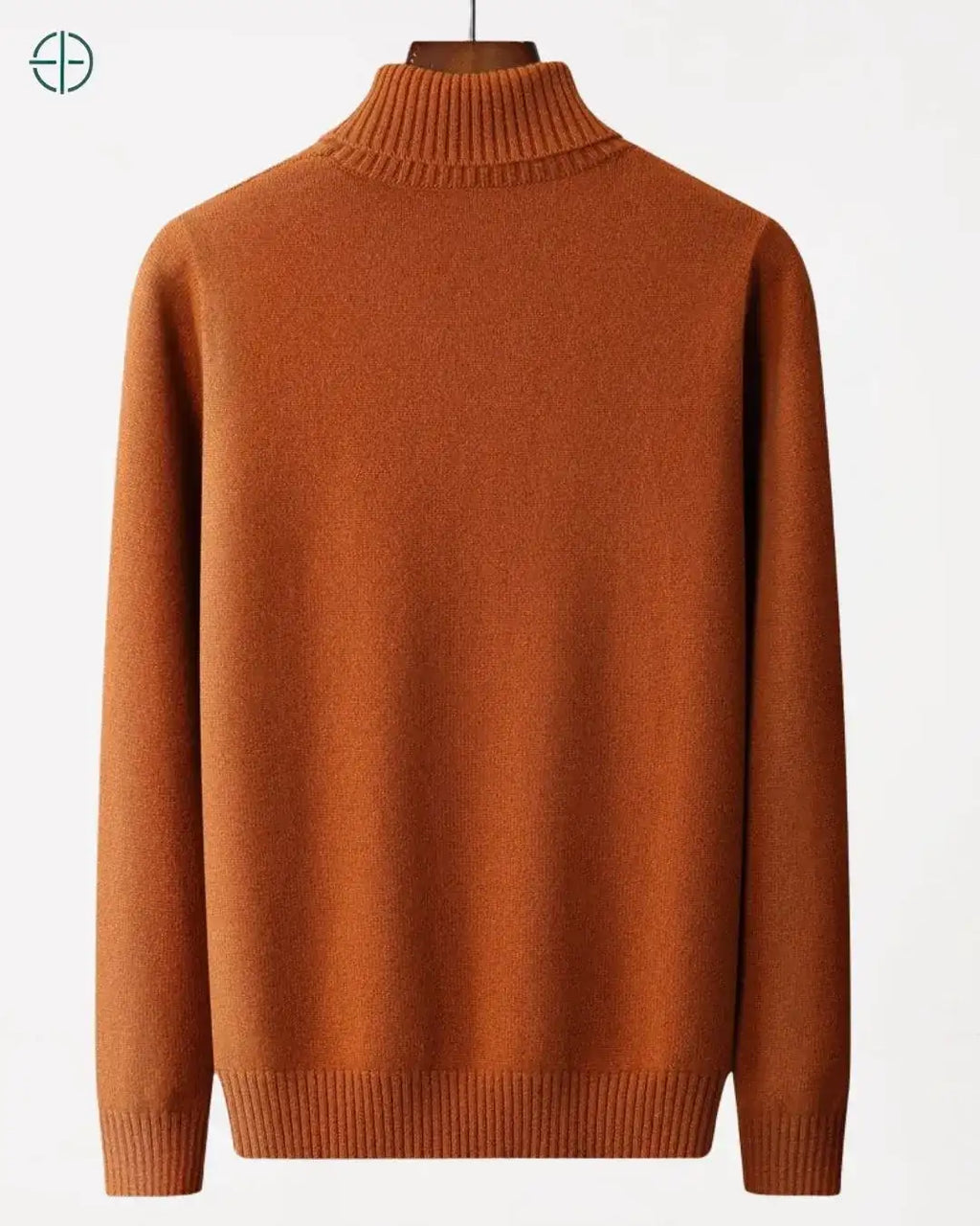 Suéter Gola Alta Grosso 100% Caxemira | Rest Money™