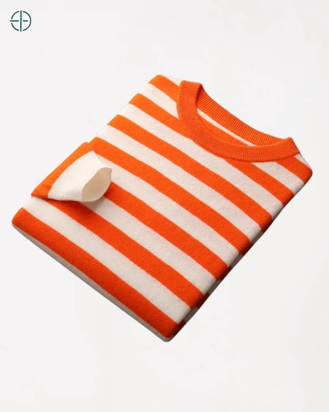 Suéter 100% Caxemira Listrado Old Money | Rest Money™