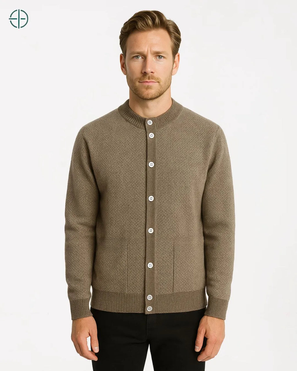 Suéter com Bolso 100% Caxemira | Rest Money™