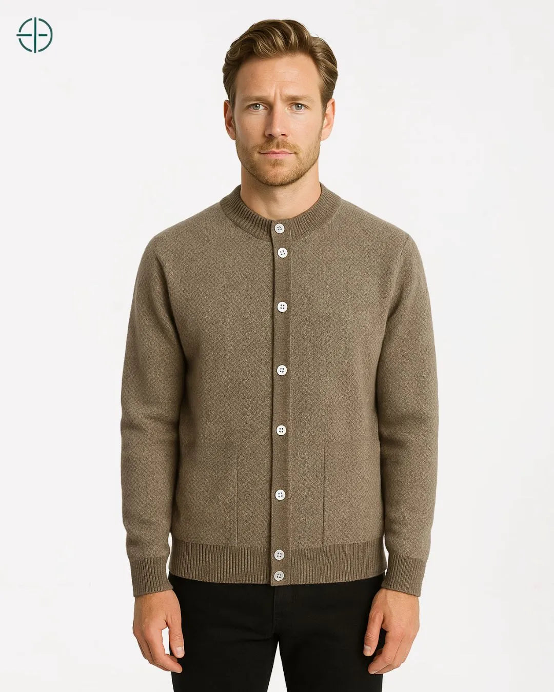 Suéter com Bolso 100% Caxemira | Rest Money™