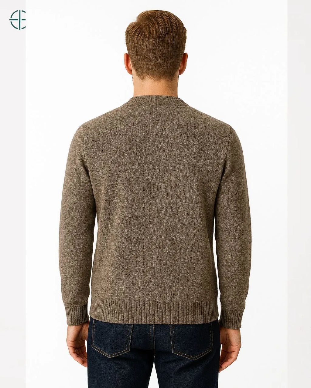 Suéter com Bolso 100% Caxemira | Rest Money™