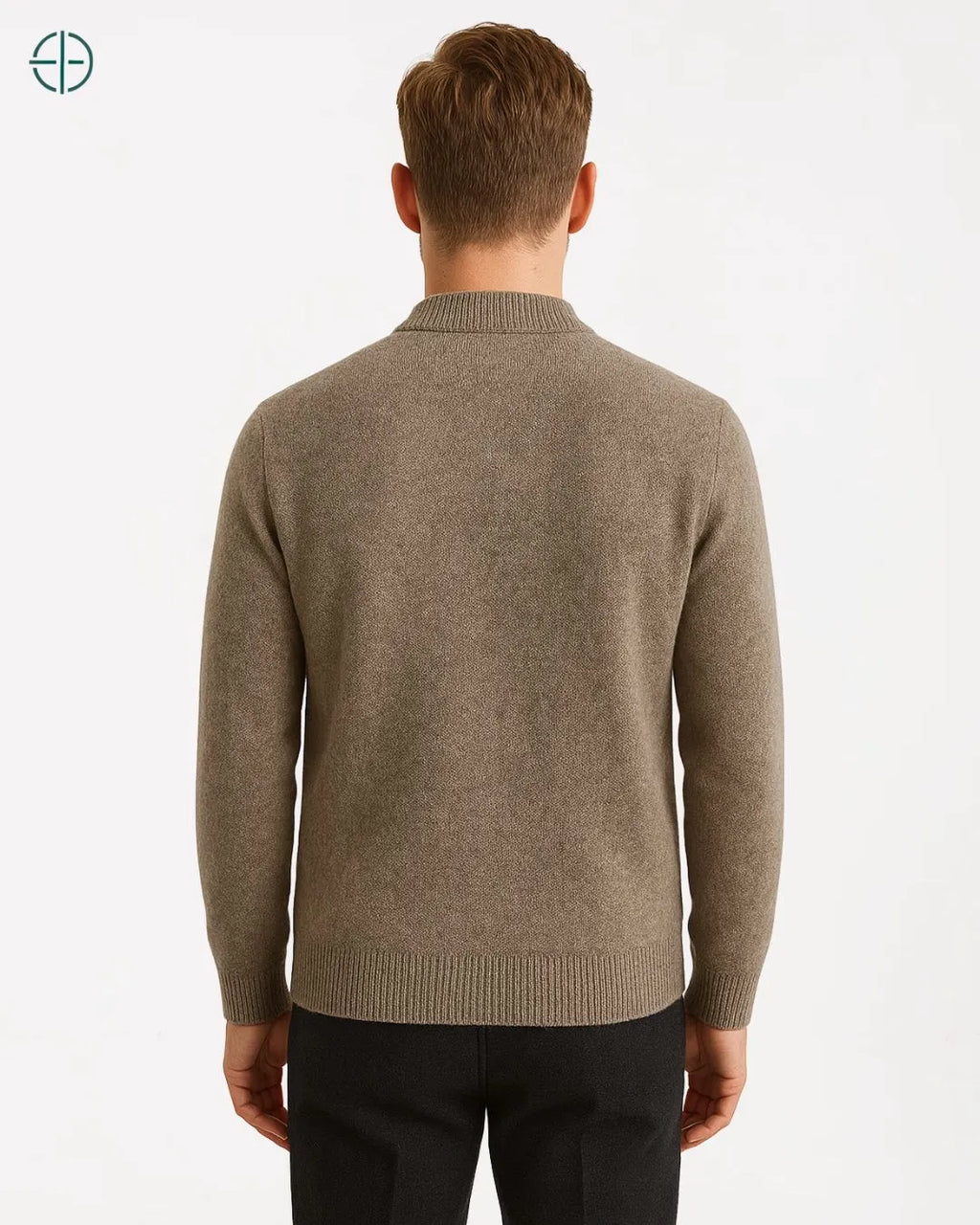 Suéter com Bolso 100% Caxemira | Rest Money™