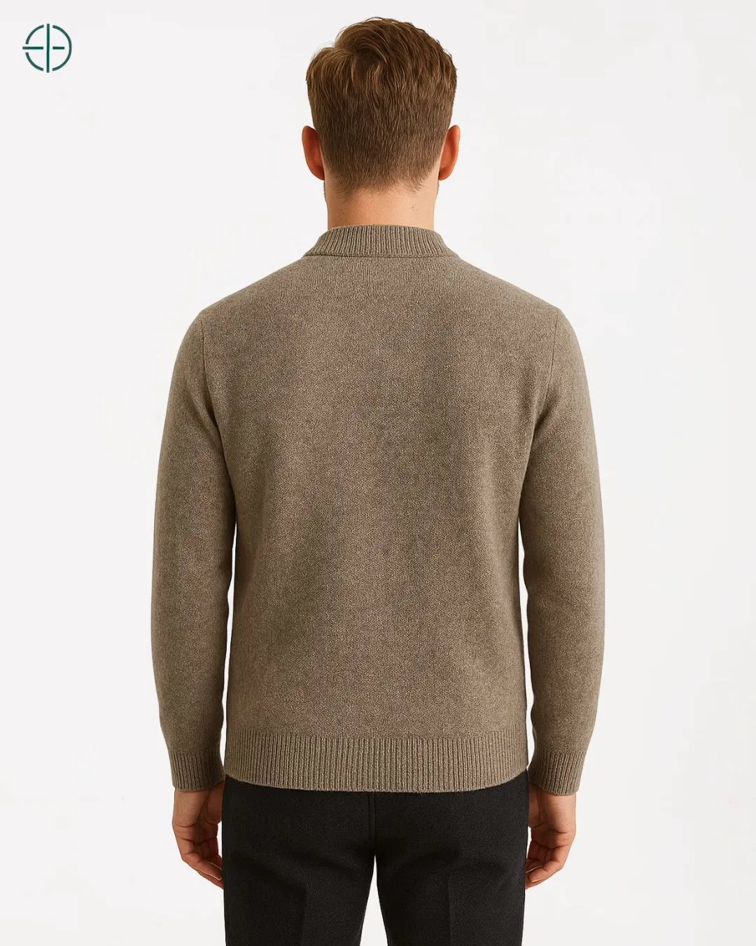 Suéter com Bolso 100% Caxemira | Rest Money™