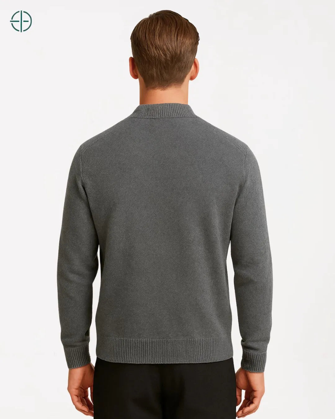 Suéter com Bolso 100% Caxemira | Rest Money™