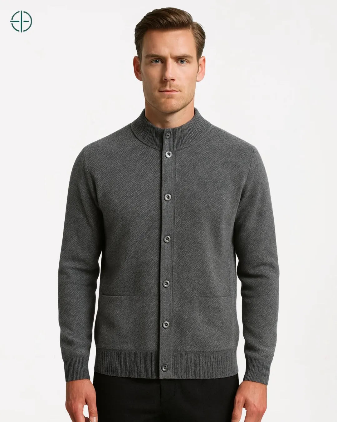 Suéter com Bolso 100% Caxemira | Rest Money™