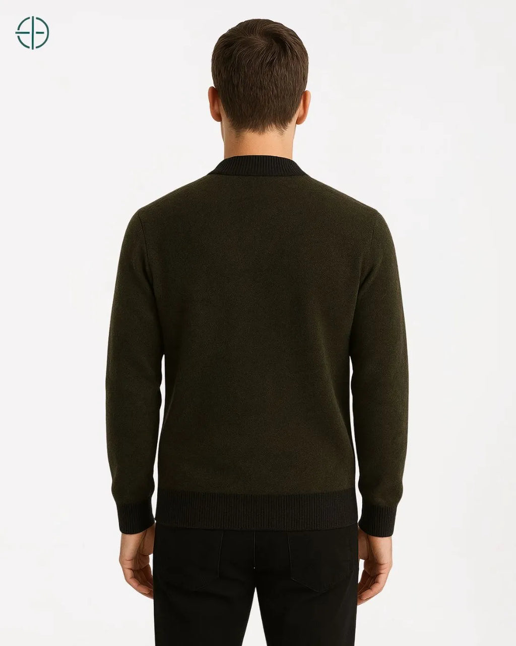 Suéter com Bolso 100% Caxemira | Rest Money™