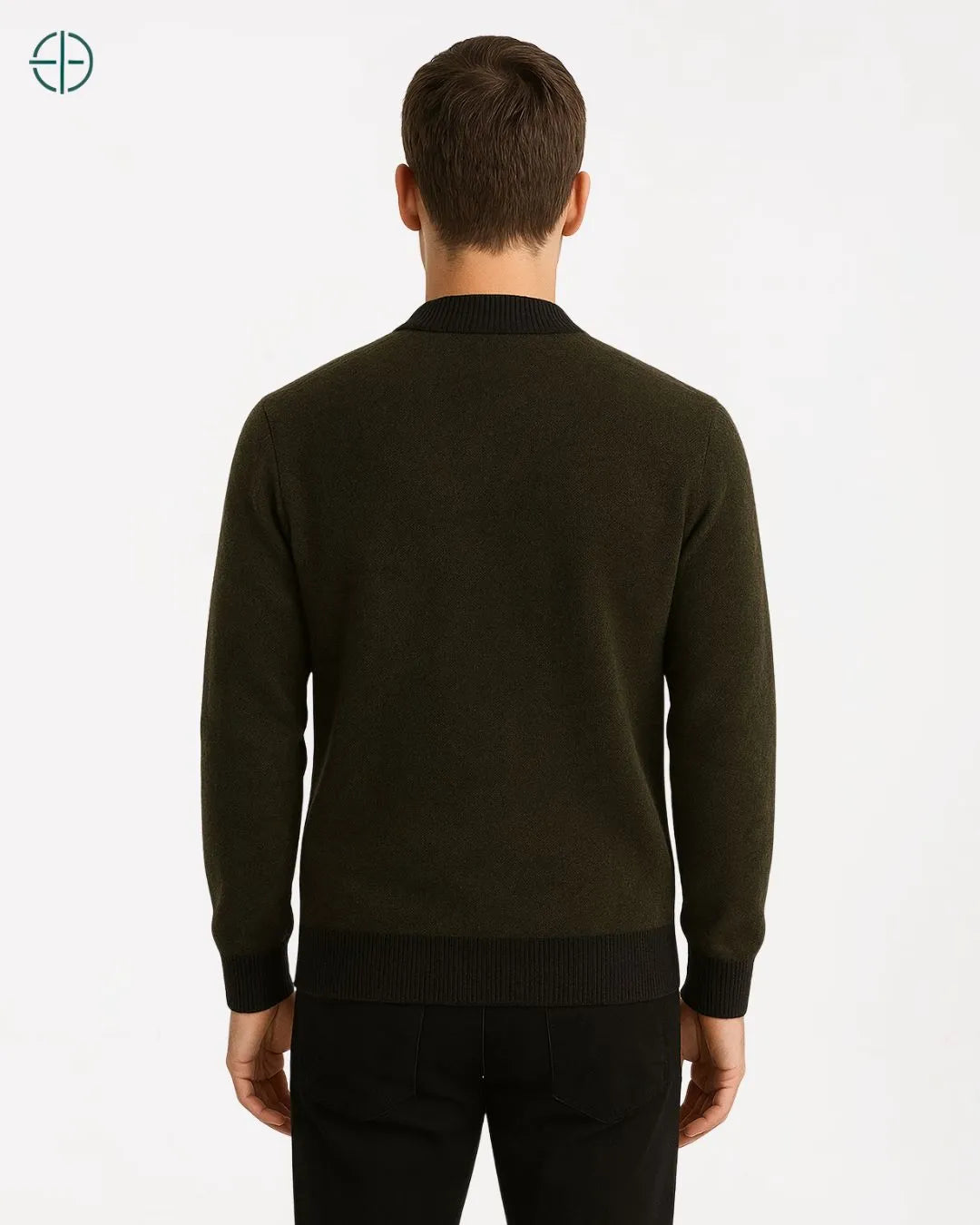 Suéter com Bolso 100% Caxemira | Rest Money™