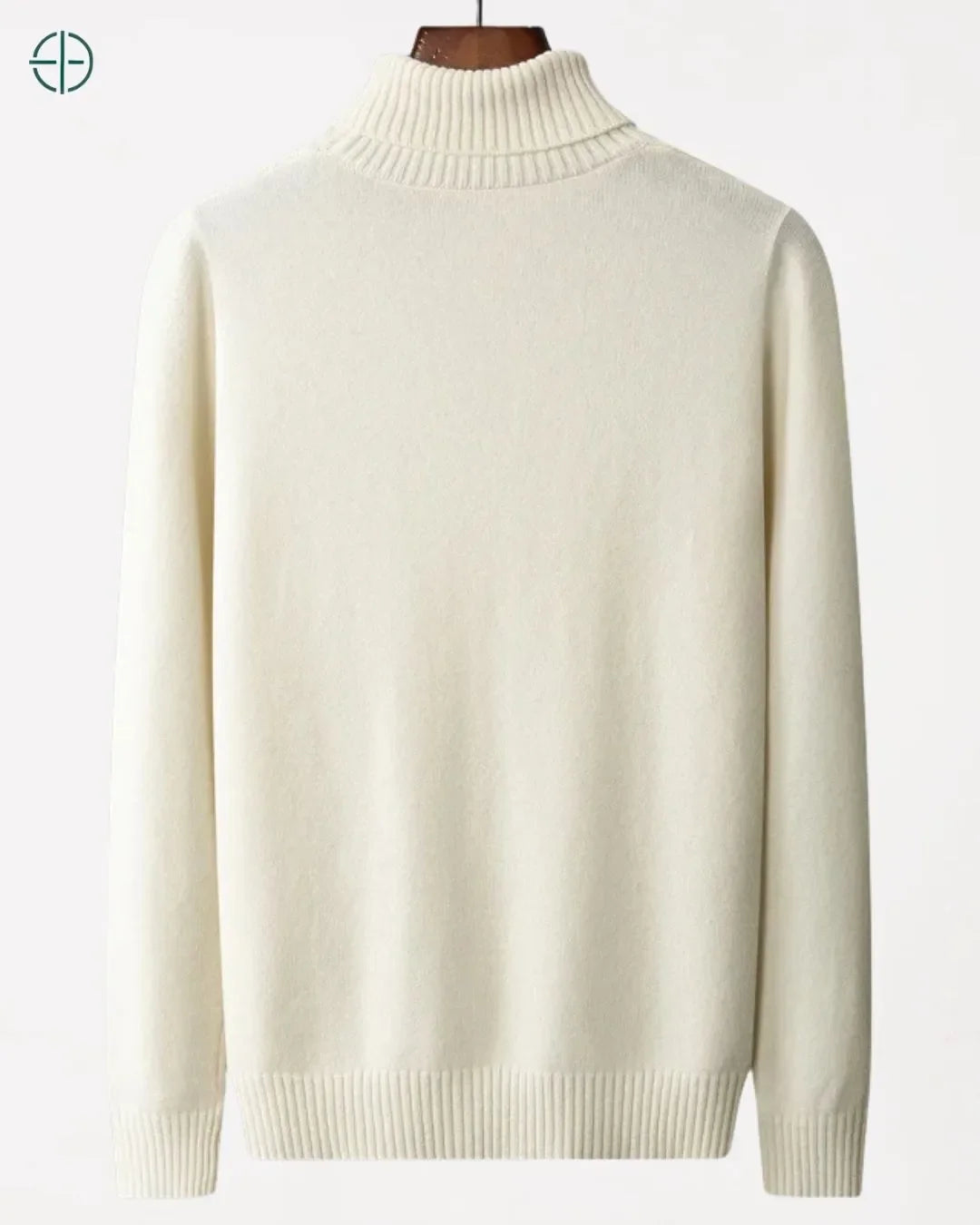 Suéter Gola Alta Grosso 100% Caxemira | Rest Money™